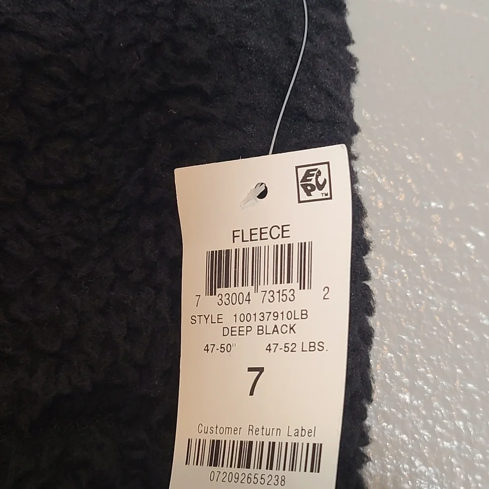 Epic Threads Cozy Black Kids Bottoms Size 7 NWT Pockets Fleece